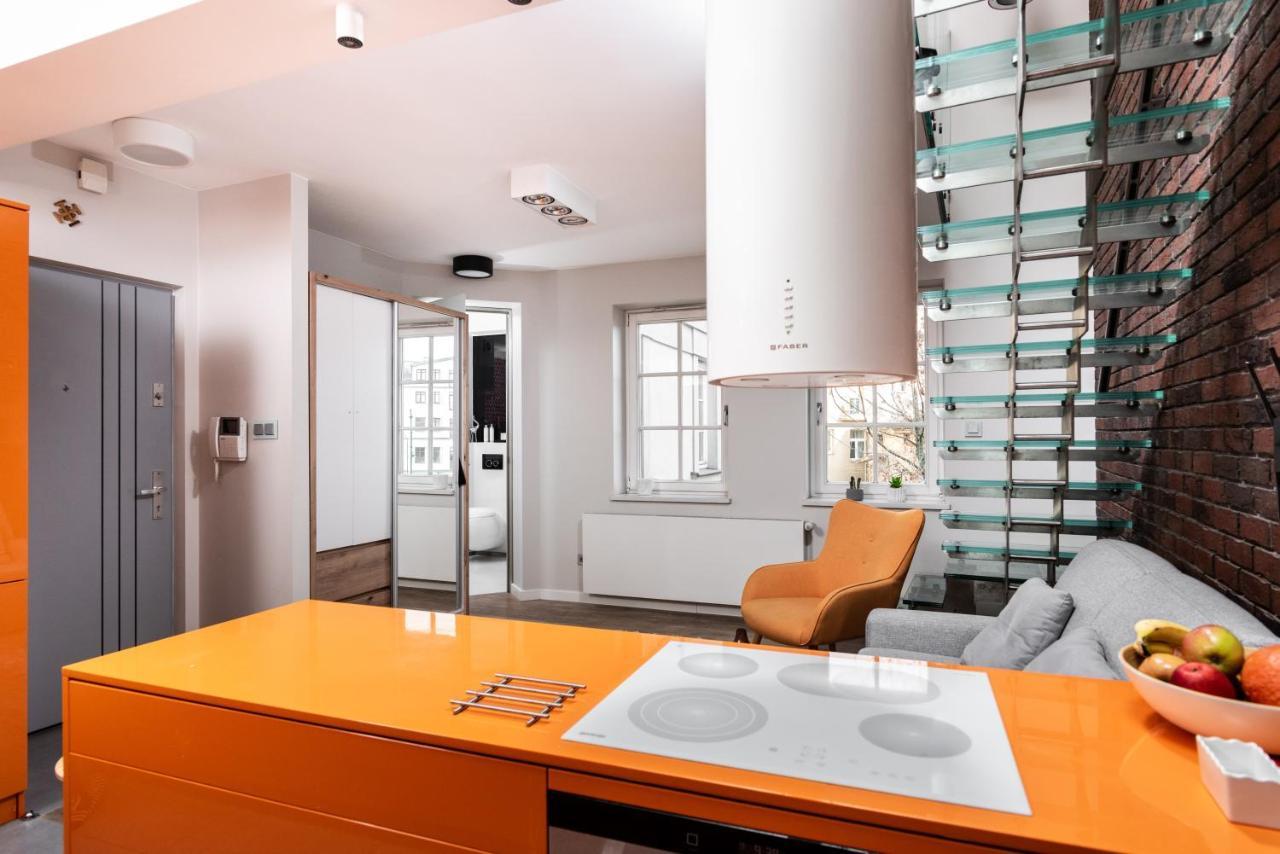 Dwupoziomowy Apartament Na Starym Podgorzu - By Upstairs Cracovia Esterno foto